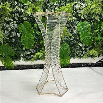 Akrylowa kryształowa dekoracja ślubna