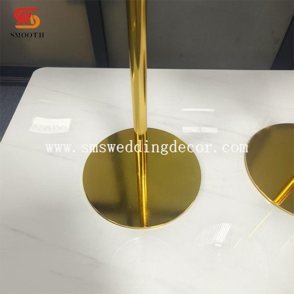 gold candle holders set of 3